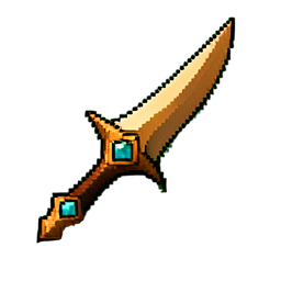 Scimitar (16-bit) — sprite pixel art 256×256