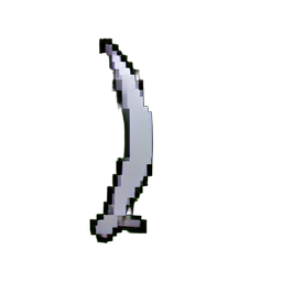 Espada (Baja Res) — sprite pixel art 256×256