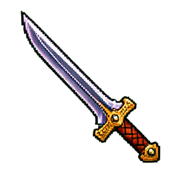 Cimitar — sprite pixel art 256×256