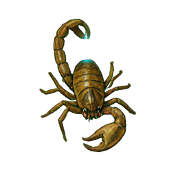 Scorpion (Atmosphärisch) — 256×256 Pixel-Art-Sprite