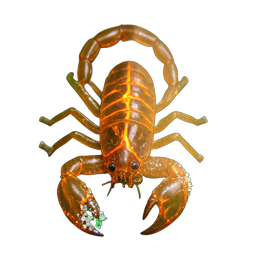 Scorpion (HD-2D) - 256x256 pixel art sprite