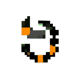 전갈 (저해상도) — 256×256 픽셀 아트 스프라이트