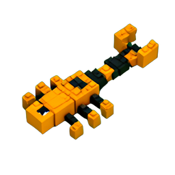 Scorpion (Voxel) - 256x256 pixel art sprite