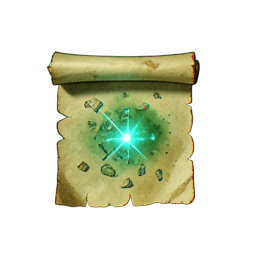 Scroll Heal (Atmospheric) - 256x256 pixel art sprite