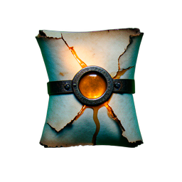 Scroll Heal (Cinematic) - 256x256 pixel art sprite