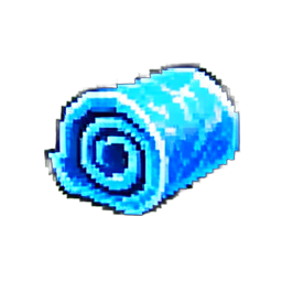 Scroll Ice - 256x256 pixel art sprite