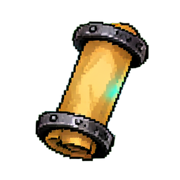 Invocation de parchemin (16-bit) — sprite pixel art 256×256