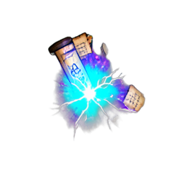 Scroll Summon (VFX) - 256x256 pixel art sprite