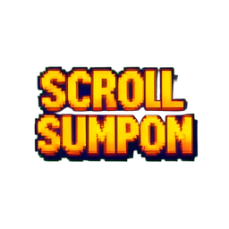 Scroll Summon — 256×256 pixel art sprite