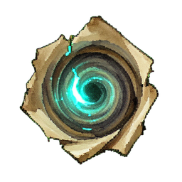Pergaminho de Teletransporte (Atmospheric) — sprite pixel art 256×256