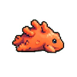 Meereskrabbe Ruht — 256×256 Pixel-Art-Sprite