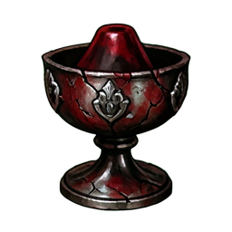 Bâton de cire cramoisi — sprite pixel art 256×256