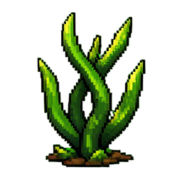 Seaweed — 256×256 pixel art sprite