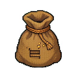 Seed Bag (16-Bit) - 256x256 pixel art sprite