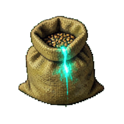 Seed Bag (Atmospheric) - 256x256 pixel art sprite