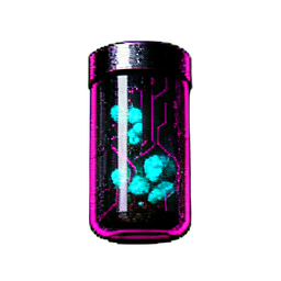 Seed Bag (Cyberpunk) - 256x256 pixel art sprite