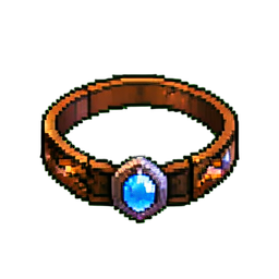 Lanière d'ombre — sprite pixel art 256×256