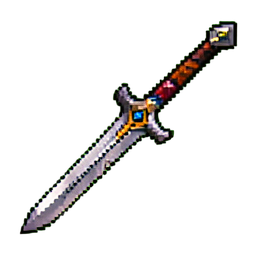 Daga de Sombra — sprite pixel art 256×256