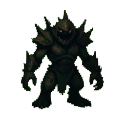 Compañero de espíritu en la sombra — sprite pixel art 256×256