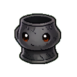 Manchette d'Endurance Sombre — sprite pixel art 256×256