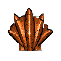 Shell (16-Bit) - 256x256 pixel art sprite