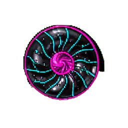 Shell (Cyberpunk) - 256x256 pixel art sprite