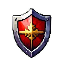 Shield Break - 256x256 pixel art sprite