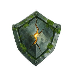 Shield Guardian (Atmospheric) - 256x256 pixel art sprite