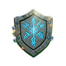 Shield Guardian (HD-2D) - 256x256 pixel art sprite