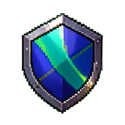 Shield Guardian - 256x256 pixel art sprite