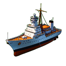 Cubierta del barco — sprite pixel art 256×256