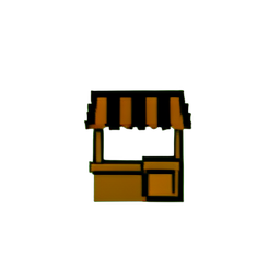 Façade (Low-Res) — sprite pixel art 256×256