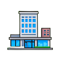 Shopping Mall — 256×256 pixel art sprite