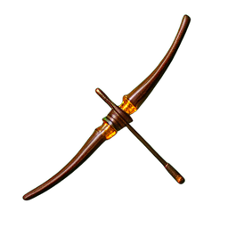 Short Bow (HD-2D) - 256x256 pixel art sprite