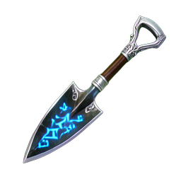 Shovel (HD-2D) - 256x256 pixel art sprite