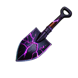 Shovel (VFX) — 256×256 pixel art sprite