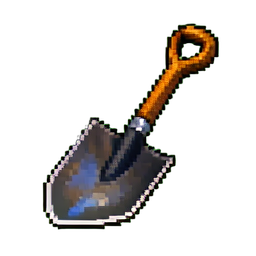 Shovel - 256x256 pixel art sprite