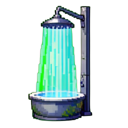 Shower - 256x256 pixel art sprite