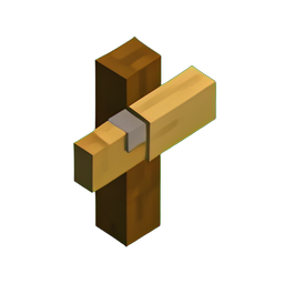 Sign Post (Voxel) - 256x256 pixel art sprite