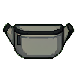 Seiden Fanny Pack — 256×256 Pixel-Art-Sprite