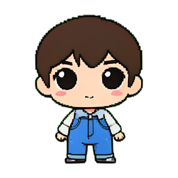 Seiden Jeans — 256×256 Pixel-Art-Sprite