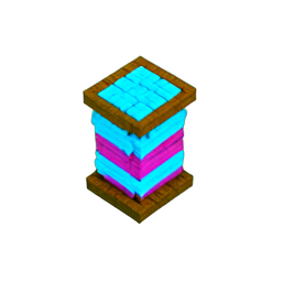 Silk Thread (Voxel) - 256x256 pixel art sprite
