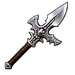 Lance Argentée — sprite pixel art 256×256