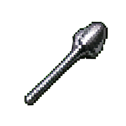 Silver Hair Pin — 256×256 pixel art sprite