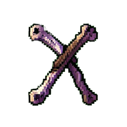 Skeleton Archer (16-Bit) - 256x256 pixel art sprite