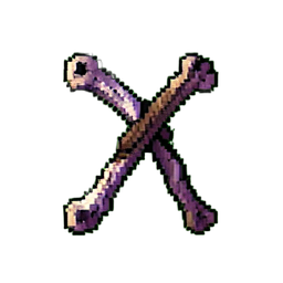 Arquero esquelético (16-bit) — sprite pixel art 256×256