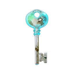 Skeleton Key (Atmospheric) - 256x256 pixel art sprite