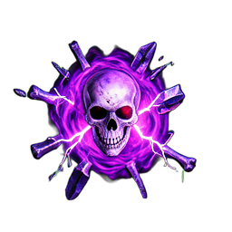 Skeleton King (VFX) - 256x256 pixel art sprite