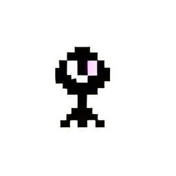 Skeleton Mage (Low-Res) — 256×256 pixel art sprite
