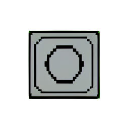 Ligne de connexion de l'arbre de compétences — sprite pixel art 256×256